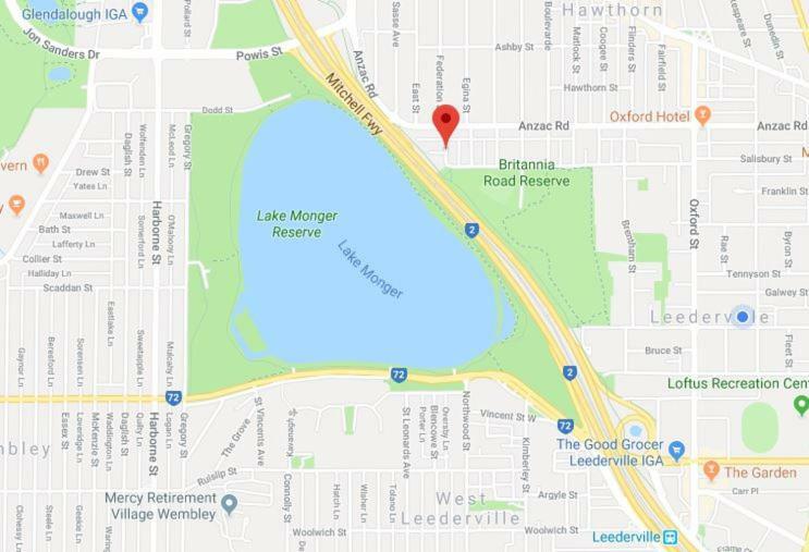 Glenelg Street Villa Пърт Екстериор снимка